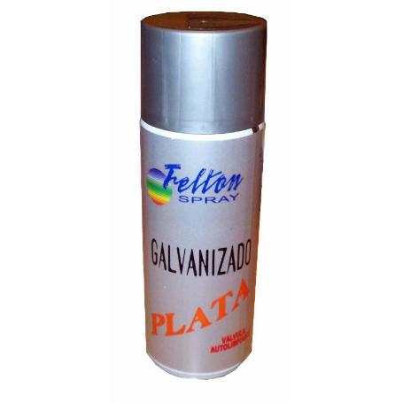 PINTURA SPRAY 400ML GALVANIZADO PLATA F-1410