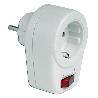 SIMON ADAPTADOR BLANCO CON INTERRUPTOR 10-16A 250V CL518701