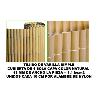 BAMBU CAÑIZO PVC 1 CARA 18 MM COLOR NATURAL 200X500 CM   MZ8006