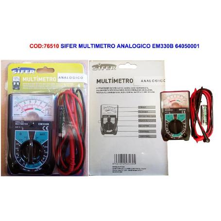 SIFER MULTIMETRO ANALOGICO EM330B 64050001