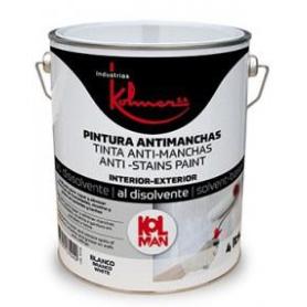 PINTURA KOLMAN ANTIMANCHA-HUMO-GRASA DISOLVENT 750 ML BLANC MATE