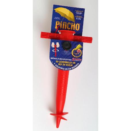 PLAYA PINCHO BASE SOMBRILLA TODO PLASTICO 32 CM 400401P