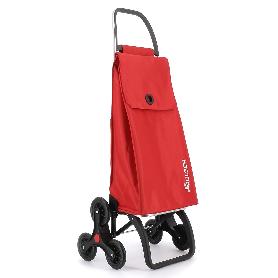 ROLSER CARRO COMPRA AKANTO SUBESCALERAS 6 RUEDAS MF6 ROJO AKA014