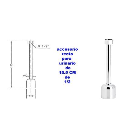 GENEBRE REP-BAJANTE URINARIO RECTO DE 15,5 CMX1-2  1017 04