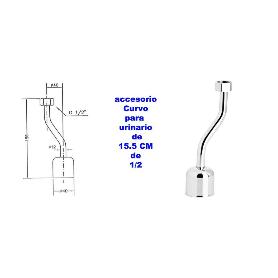 GENEBRE REP-BAJANTE URINARIO CURVO DE 15,5 CMX1-2  1018 04