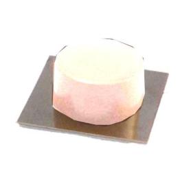 TOPE PUERTA ADHESIVO BLANCO-CROMO            A438