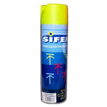 SIFER MARCADOR PROFESIONAL 500ML SECO-HUMEDO AMARILLO SF10121108