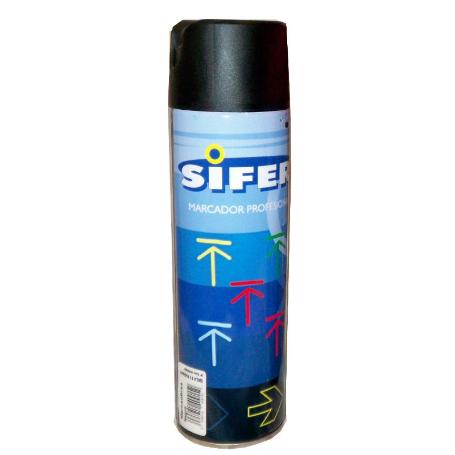 SIFER MARCADOR PROFESIONAL 500ML SECO-HUMEDO NEGRO SIX11150401