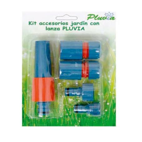 PLUVIA KIT LANZA+CONEXION+ADAPTADOR 1-2-3-4 K42