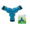 PLUVIA DERIVACION TRIPLE EN Y DE 1-2 EN PLASTICO K9