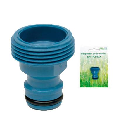 PLUVIA ADAPTADOR GRIFO MACHO  3-4 PLASTICO K7