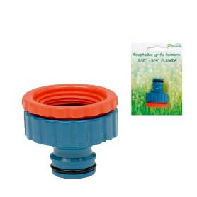 PLUVIA ADAPTADOR GRIFO HEMBRA 3-4-1 PLASTICO K1434