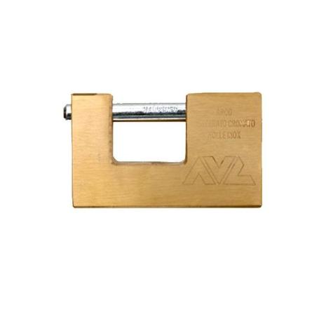 AVL CANDADO LATON RECTANGULAR 70 MM U70