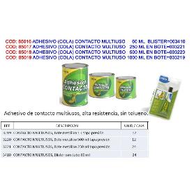 ADHESIVO (COLA) CONTACTO MULTIUSO   500 ML EN BOTE 003220