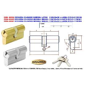 EZCURRA CILINDRO NORMAL NIQUEL 1100-30X30 L.LARGA R15.0 1130360