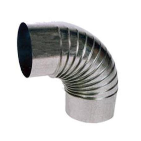 ESTUFA CODO GALVANIZADO RIZADO 90º DE 100 CG10090 (04)