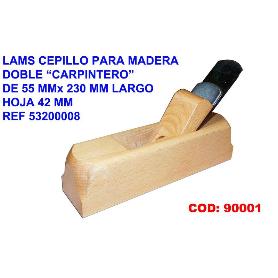 LAMS CEPILLO PARA MADERA DOBLE     55X230 MM HOJA 42 MM 53200008