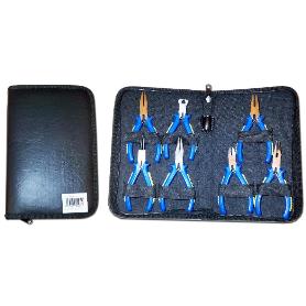 LAMS KIT ALICATES BICOLOR MINI ESTUCHE 7 PCS C0092