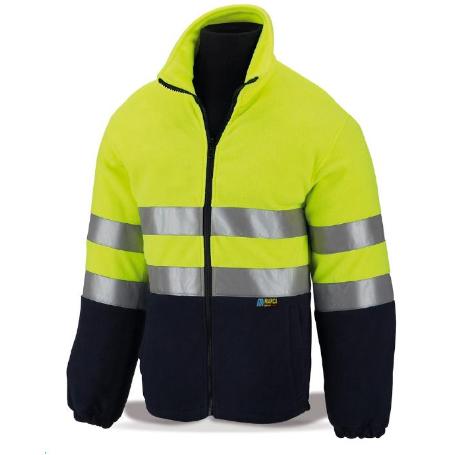 MARCA ALTA VISIBILIDAD FORRO POLAR AMARILLO AZUL S 288FPFYAMIX-S