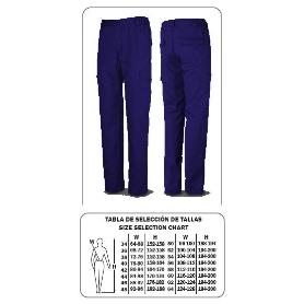 MARCA PANTALON TERGAL AZUL MARINO 38 388PAM38