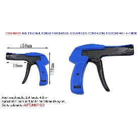 AVL PISTOLA TENSOR BRIDAS DE NYLON+CORTADOR TSSTG02  2.4-4.8MM