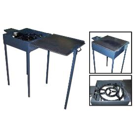 PLANCHA GAS BUTANO ANCHO 47 ALTO 88 FONDO 46 CM SIN PAELLERO