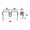 BOMBILLO 60P 30X30X13 230093 LATON