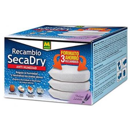 RECAMBIO ANTI HUMEDAD SECADRY CAJA 3UD