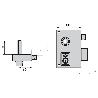 CERRADURA CVL 156B/60/HE DERECHA