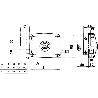 CERRADURA LINCE 5124A-BO/100 DERECHA