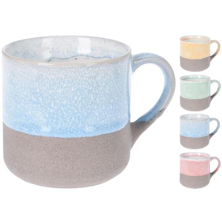 TAZA MUG BICOLOR 350 ML SURTIDA