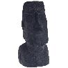 FIGURA MOAI 40 CM ANTRACITA