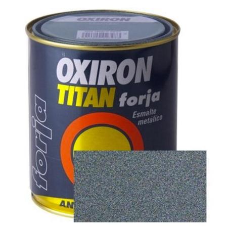 ESMALTE OXIRON FORJA G/ACERO TITAN 750ML GRIS ACERO