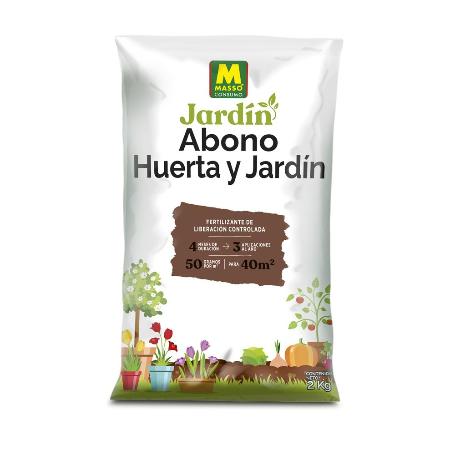 ABONO HUERTA Y JARDIN 2KG EN BOLSA