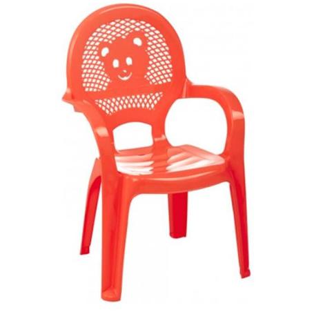 SILLON INFANTIL PANDA ROJO