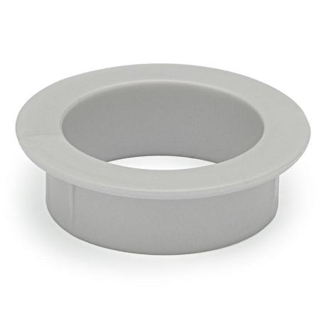 ARO PASACABLE SIN TAPA PARA EMBUTIR 48MM PLASTICO GRIS CASQUILLO RESPIRADOR COLCHON