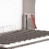 PLETINA SEGURIDAD ROJA PARA SOMIER HORIZONTAL VALIDA ANCHOS 80, 90 Y 105 ESPESOR 3MM