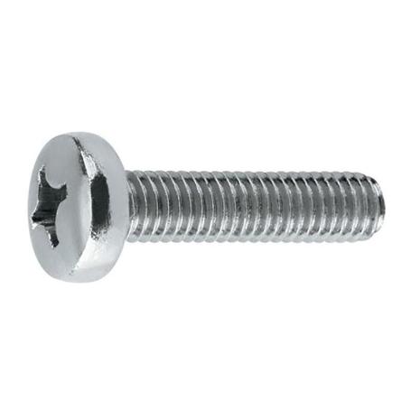TORNILLO ROSCA METAL CABEZA ALOMADA DIN 7985 INOXIDABLE METRICA M-4 LARGO 16MM (CAJA 1000)