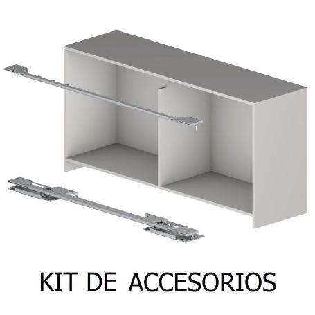 KIT ACCESORIOS PARA SLIDER S10 BAJO FLEX MEDIDA MUEBLE 1628 - 1883