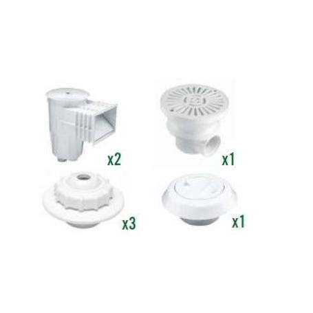 KIT EMPOTRAR ACCESORIOS VASO PISCINA 56301 ASTRAL