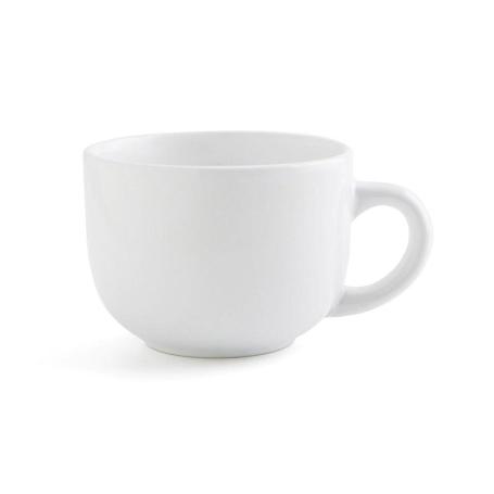 TAZA JUMBO LOZA BLANCA SNOW 40CL