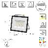 FOCO LED PLANO POTENCIA 70 WATT. 5600 LUMENES. LUZ BLANCA 4000ºK PROTECCIÓN IP65. CUERPO ALUMINIO. FOCO EXTERIORES 