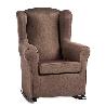 SILLON MECEDORA SEDIA MARRON