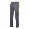 PANTALON BICOLOR STRECH T-38 GR/AM 103008SVELILLA