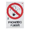 CARTEL OBRA PROHIBIDO FUMAR