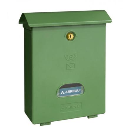 BUZON ARREGUI VERTICAL CLASICC PLASTICO VERDE 240X346X110  E1073