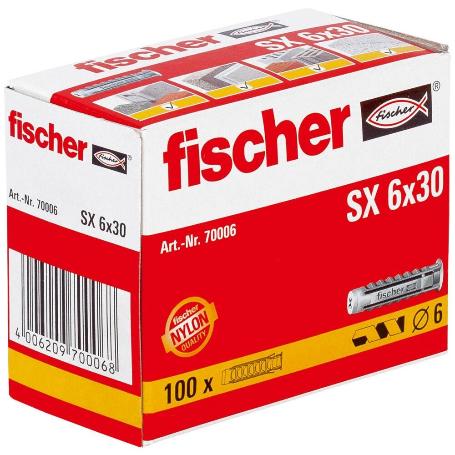 CAJA 100 TACO SX 6*30 70006 FISCHER