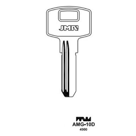 LLAVIN AMG-10D LATON SEGURIDAD B/10