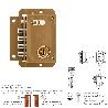 CERRADURA FAC S 90 PINTADA IZQUIERDA BOMBIN 70