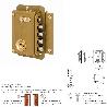 CERRADURA FAC S 90 P PINTADA DERECHA BOMBIN 70